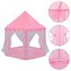 vidaXL Princezin šator za igru ružičasti