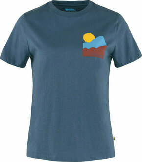 Fjällräven Nature T-Shirt W Indigo Blue M Majica na otvorenom