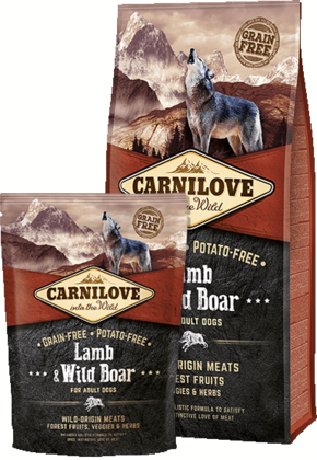 CarniLove Adult Lamb &amp; Wild Boar 12 kg