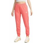 Ženske trenirke Nike Sportswear Club Fleece Pant - sea coral/white