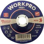 WORKPRO brusna ploča za metal professional – 125 mm 5 kom WorkPro WP406430 brusna ploča promjer 125 mm 5 St.