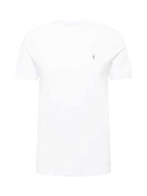 AllSaints Majica 'BRACE' smeđa / bijela