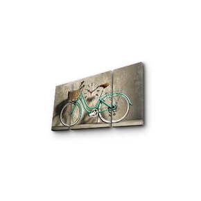 Slika i zidni sat Bicikl