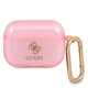 Guess GUAPUCG4GP Apple AirPods Pro cover pink Glitter Collection