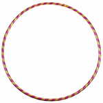 Merco Stripe Hupa Hoop obruč, 75 cm, žuto-roza