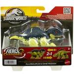 Jurassic World: Fierce Changers - Allosaurus &amp; Dimetrodon transformabilna dinosaurus igračka - Mattel