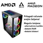 ADM stolno računalo Gaming High Range G384 Amd Ryzen 5 7600, AMD Ryzen 5 7600, 16GB RAM, 1TB SSD, AMD Radeon RX 9070, Windows 11