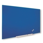 Nobo - Zidna staklena ploča Nobo Diamond, 38,1 x 67,7 cm, plava