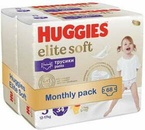 Huggies gaćice s pelenama Elite Soft Pants vel. 5