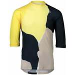 POC Women's Pure 3/4 Jersey Color Splashes Dres Multi Sulfur Yellow 2XL
