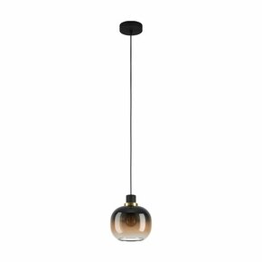 EGLO 99614 | Oilella Eglo visilice svjetiljka 1x E27 crno
