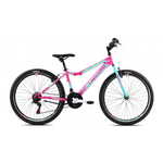 Capriolo Diavolo DX ženski bicikl, 26'/18HT, ružičasto-tirkizni
