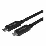 StarTech.com 3ft / 1m USB C to USB C Cable - USB 3.1 (10Gbps) - 4K - USB-IF - Charge and Sync - USB Type C to Type C Cable - USB Type C Cable (USB31CC1M) - USB-C cable - 1 m - USB31CC1M