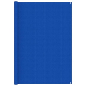 VidaXL Tepih za šator 200 x 400 cm plavi HDPE