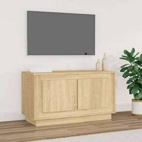 vidaXL TV ormarić boja hrasta sonome 80 x 35 x 45 cm konstruirano drvo