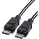 Value DisplayPort priključni kabel DisplayPort utikač, DisplayPort utikač 5.00 m crna 11.99.5605 sa zaštitom DisplayPort kabel