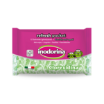 Inodorina Refresh Clorexidine džepne vlažne maramice, 15 komada