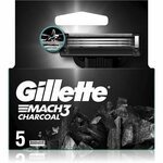 Gillette Mach3 Charcoal zamjenske britvice 5 kom