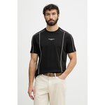Armani Exchange majica za muškarce od pamuka crna XM002492.AF10356