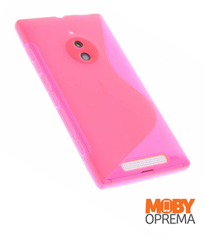Nokia Lumia 830 roza silikonska maska