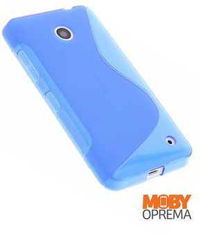 Nokia/Microsoft Lumia 635 plava silikonska maska