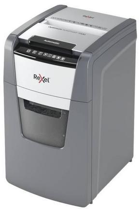 Rexel Optimum AutoFeed+ 130M uništavač dokumenata 150 list mikro rezanje 2 x 15 mm P-5 44 l Uništava također uredske spajalice