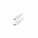 Transmedia High Speed HDMI-cable with Ethernet, Flat cable, 2m White TRN-C210-2FWL TRN-C210-2FWL