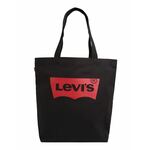 Levi's - Torbica - crna. Velika torbica iz kolekcije Levi's. bez kopčanja model izrađen od tekstilnog materijala.