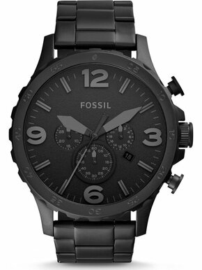 FOSSIL Analogni sat 'NATE' crna