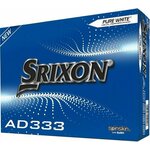 Srixon AD333 2020 12 Pure White Balls