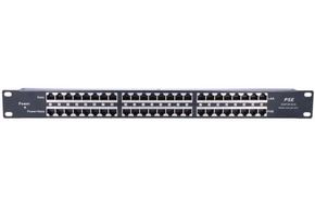ExtraLink 24 port 1U Rack mount 10/100 injector without power supply EXL-POE-PAN24