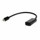 GEM-A-MDPM-HDMIF-02 - Mini DisplayPort to HDMI adapter cable, black - GEM-A-MDPM-HDMIF-02 - Gembird Mini DisplayPort male to HDMI female adapter Supports Apple MacBook Air Pro and any HDMI monitor or beamer No additional power supply, software or...