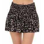 Ženska teniska suknja Lucky in Love Novelty Print Long In Love Smocked Skirt - multi