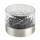 RABALUX 7010 | Lentula Rabalux dekoracija svjetiljka okrugli s prekidačem solarna baterija, dvodijelni set 1x LED 10lm 3000K IP44 krom, prozirna