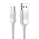 USB to USB-C cable Vipfan X04, 5A, 1.2m (white)
