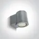 ZIDNA SVJETILJKA 1xGU10 35W IP54 SIVA