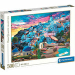 Pogled na otok Santorini HQC puzzle 500 kom - Clementoni