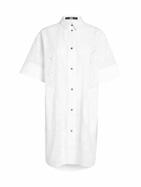 Karl Lagerfeld Košulja haljina bijela