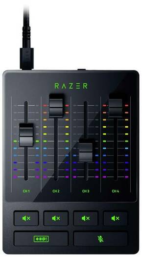 RAZER All-in-one Analog Mixer konzolni miks pulta Broj kanala:4 USB priključak