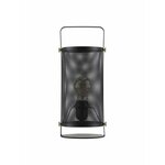 NOVA LUCE 9620131 | Ian Nova Luce stolna svjetiljka 34cm sa prekidačem na kablu 1x E27 crno mat