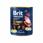 BRIT Premium by Nature Junior Turkey with liver - Wet dog food - 800 g