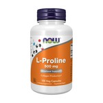 L-proline NOW, 500 mg (120 kapsula)