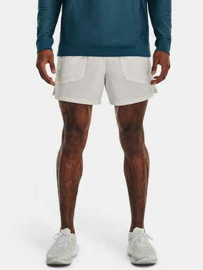 UNDER ARMOUR Sportske hlače 'RUN ANYWHERE' svijetlozelena / crna / bijela