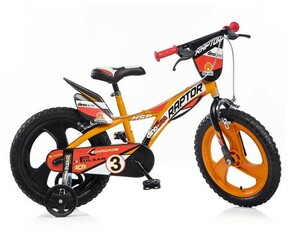 Raptor narančasti bicikl - veličina 14