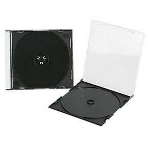 BOX za CD medij za 1 CD slim crni