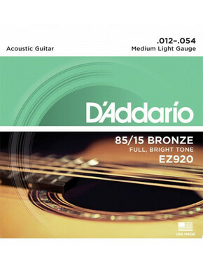 D'ADDARIO EZ920 Bronze 12-54