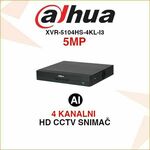 DAHUA 4 KANALNI 5MP WIZSENSE VIDEO SNIMAČ XVR-5104HS-4KL-I3