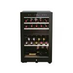 Haier HWS42GDAU1 samostojeći hladnjak za vino, 42 boca, 2 temperaturne zone
