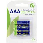 Gembird Rechargeable AAA instant batteries (ready-to-use), 850mAh, 4pcs blister pack GEM-EG-BA-AAA8R4-01 GEM-EG-BA-AAA8R4-01