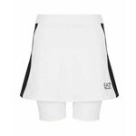 Ženska teniska suknja EA7 Woman Jersey Skirt - white